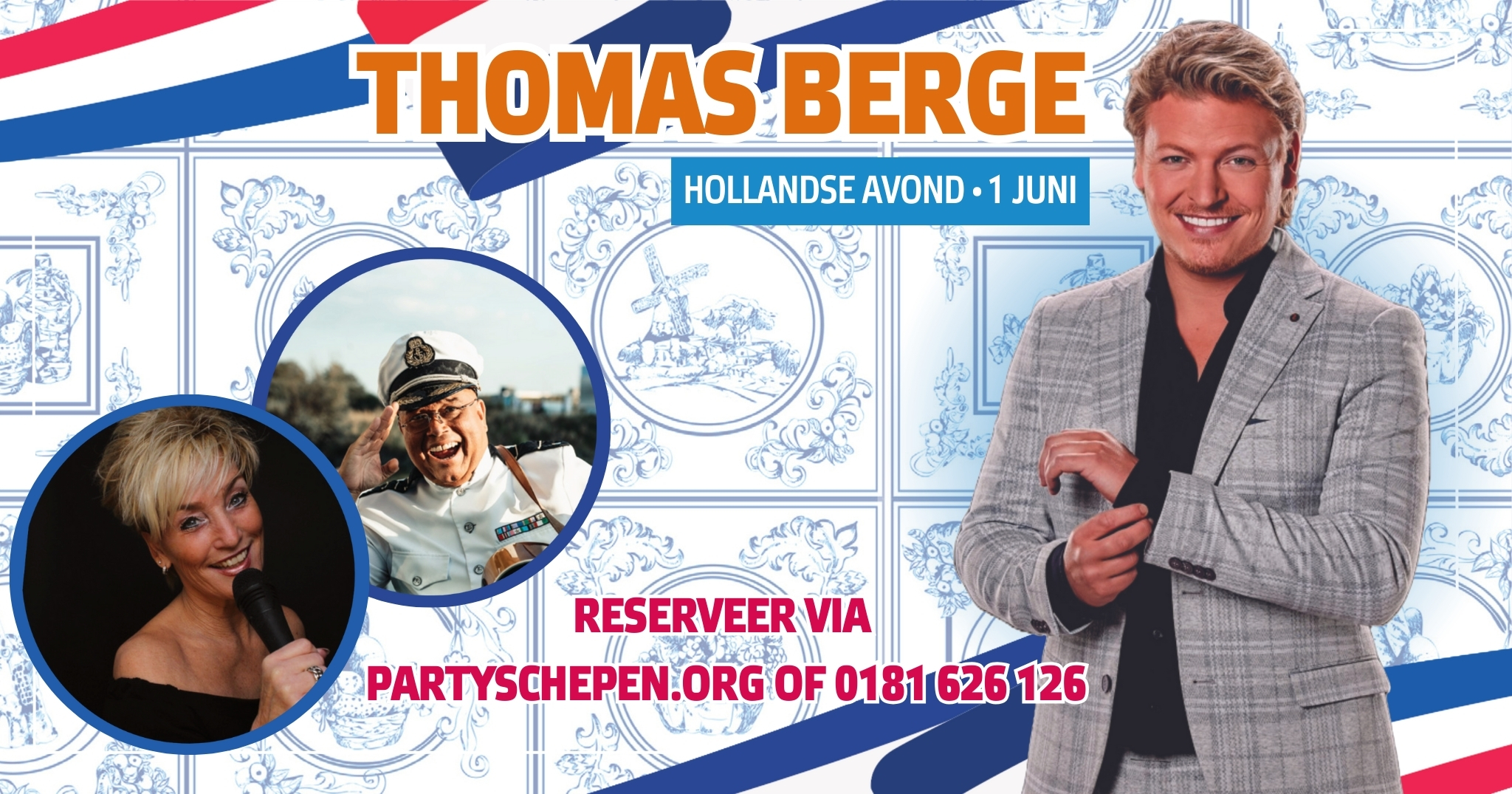 Hollandse avond met Thomas Berge!
